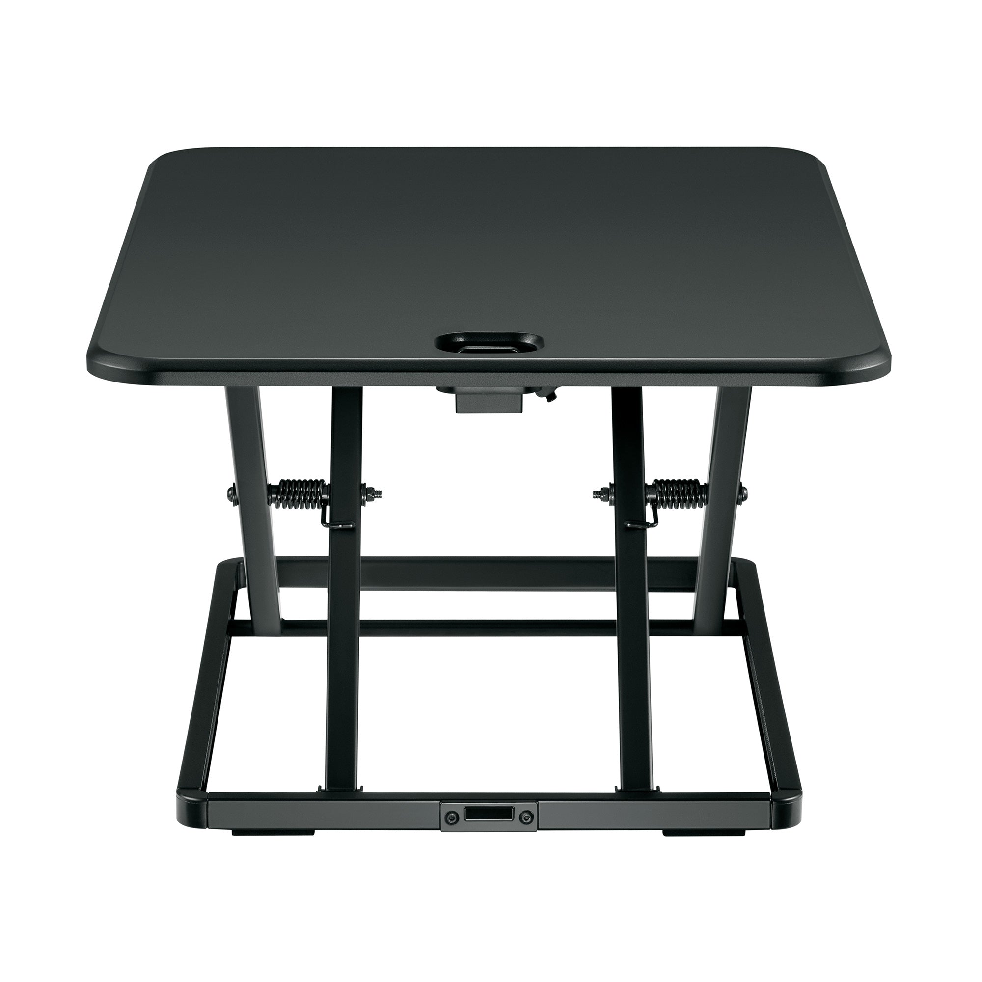 Elevate Lapto Standing Desk Converter Black Side
