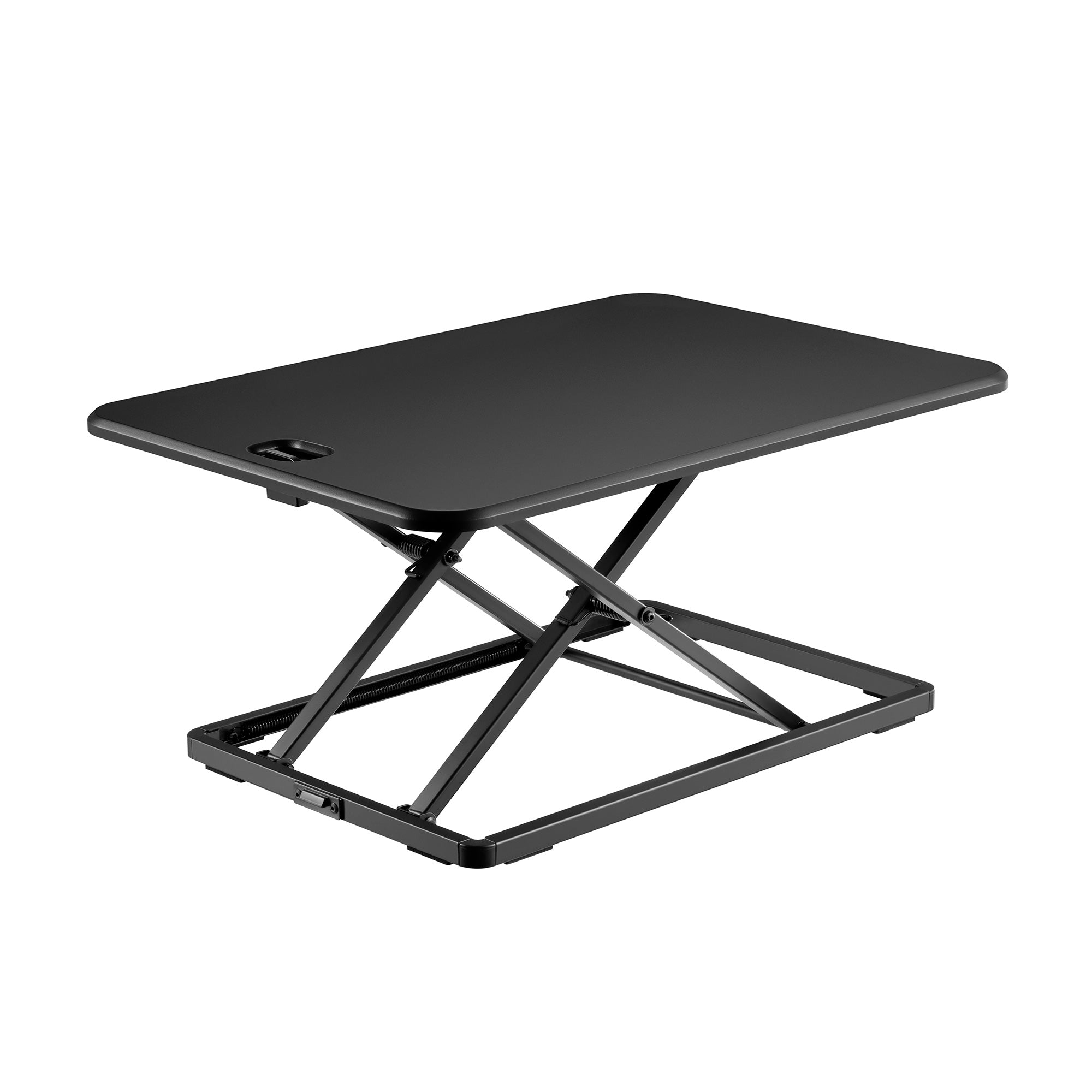 Elevate Laptop Standing Desk Converter Black Angle