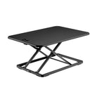 Elevate Laptop Standing Desk Converter Black Angle