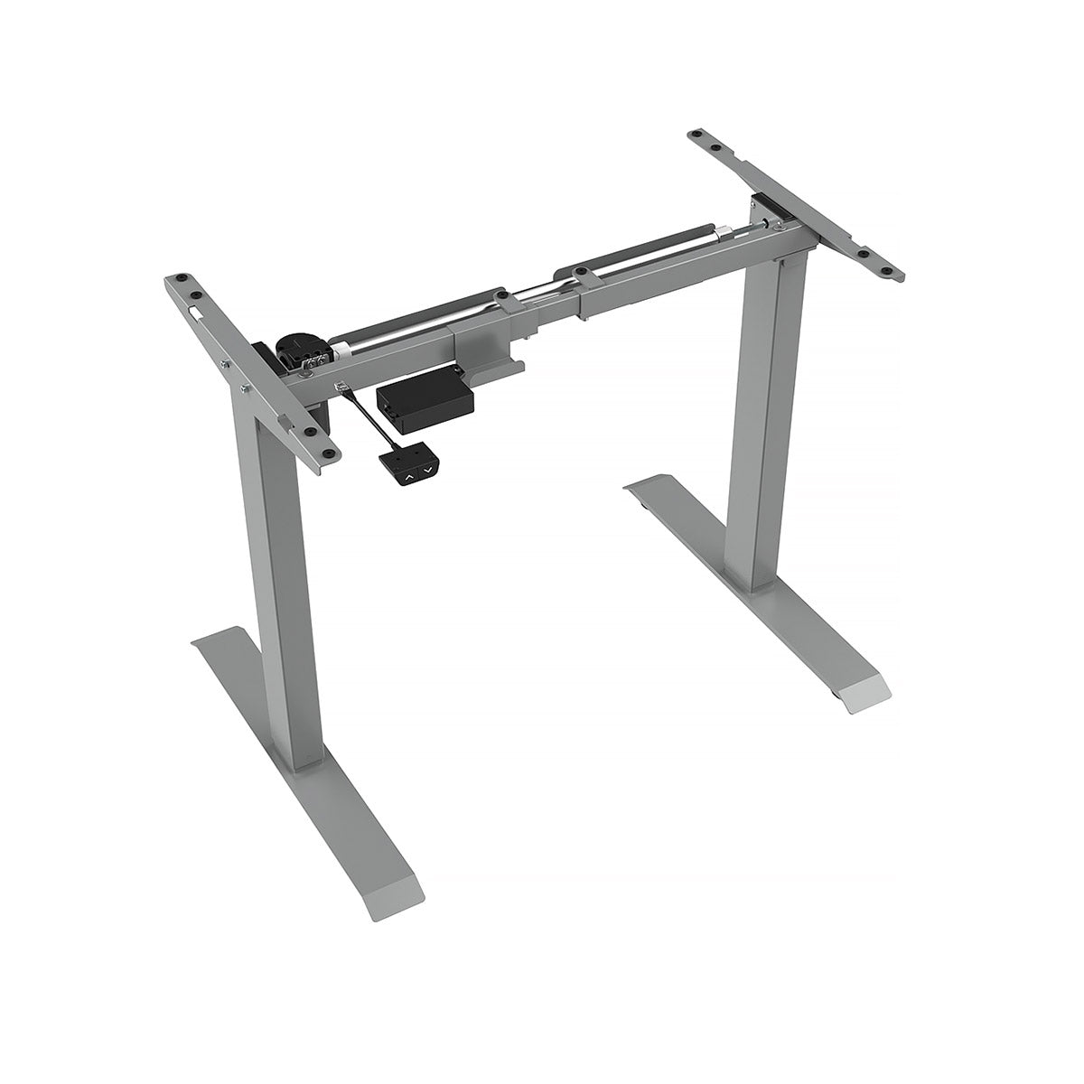 Standing Desk Plus Silver Frame Angle